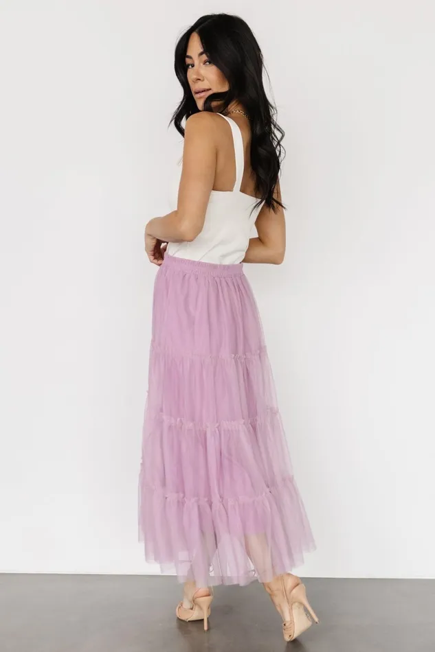 Women Skirts Baltic Born Galena Tulle Skirt Dusty Orchid Women Skirts Baltic Born Galena Tulle Skirt Dusty Orchid