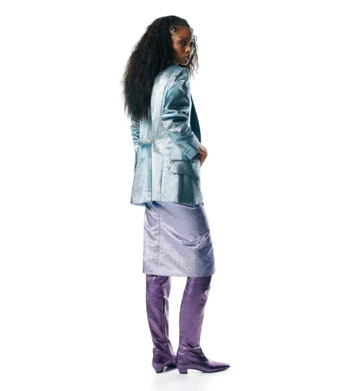 Women Skirts Tom Ford Iridescent Sable039 Skirt Light Violet Women Skirts Tom Ford Iridescent Sable039 Skirt Light Violet
