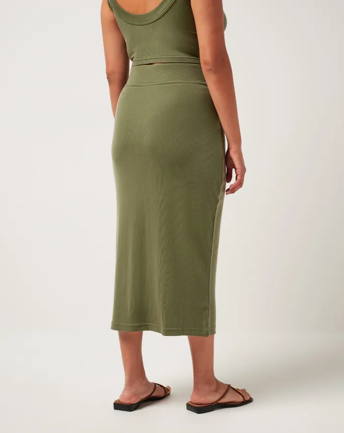 Women Skorts and Skirts TravisMathew CLOUD RIB SKIRT Clover