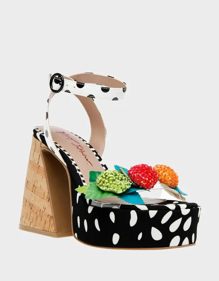 Women SPRITE BLACKWHITE Black White Betsey Johnson Women SPRITE BLACKWHITE Black White Betsey Johnson