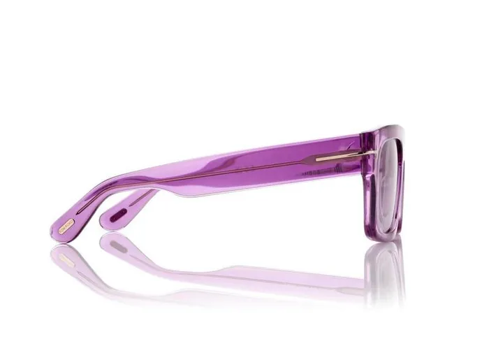 Women SUNGLASSES Tom Ford Fausto Sunglasses Shiny Violet Violet Women SUNGLASSES Tom Ford Fausto Sunglasses Shiny Violet Violet