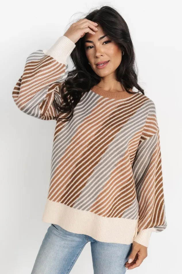 Women Sweaters Baltic Born Baldwin Striped Sweater Multi