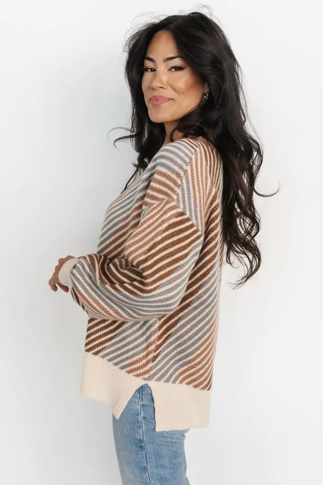 Women Sweaters Baltic Born Baldwin Striped Sweater Multi