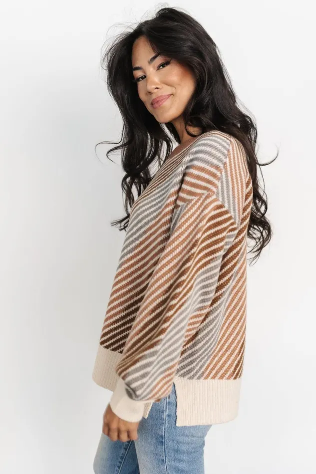 Women Sweaters Baltic Born Baldwin Striped Sweater Multi
