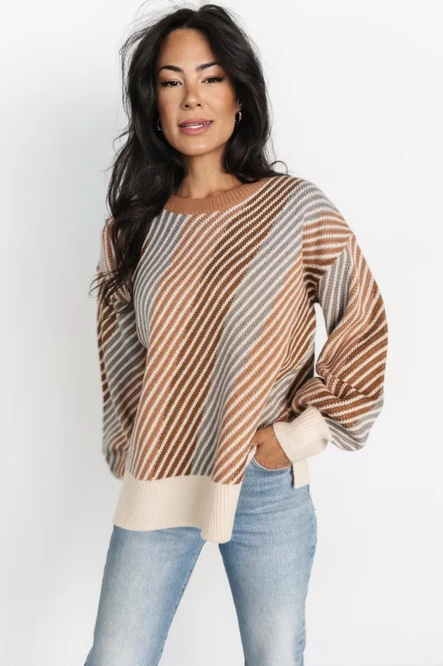 Women Sweaters Baltic Born Baldwin Striped Sweater Multi