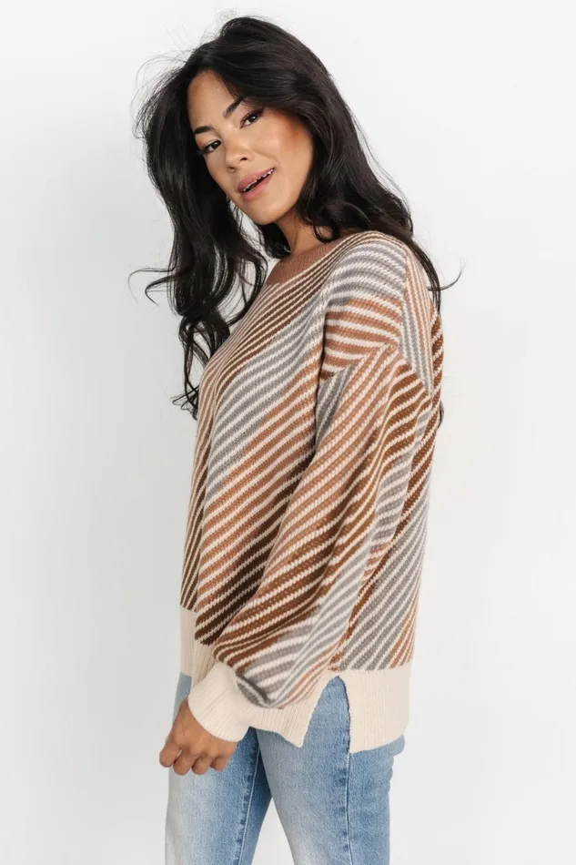 Women Sweaters Baltic Born Baldwin Striped Sweater Multi