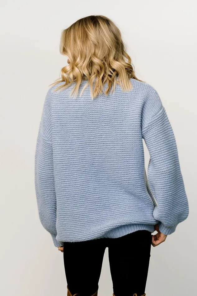 Women Sweaters Baltic Born Bentley Chunky Knit Sweater Blue