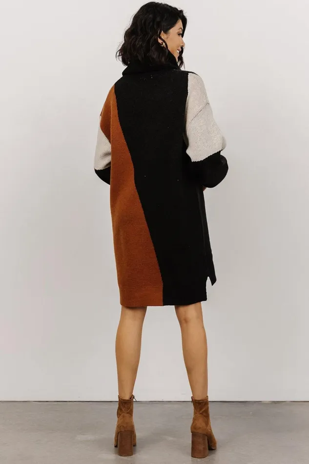 Women Sweaters Baltic Born Diego Sweater Dress Black Multi Women Sweaters Baltic Born Diego Sweater Dress Black Multi