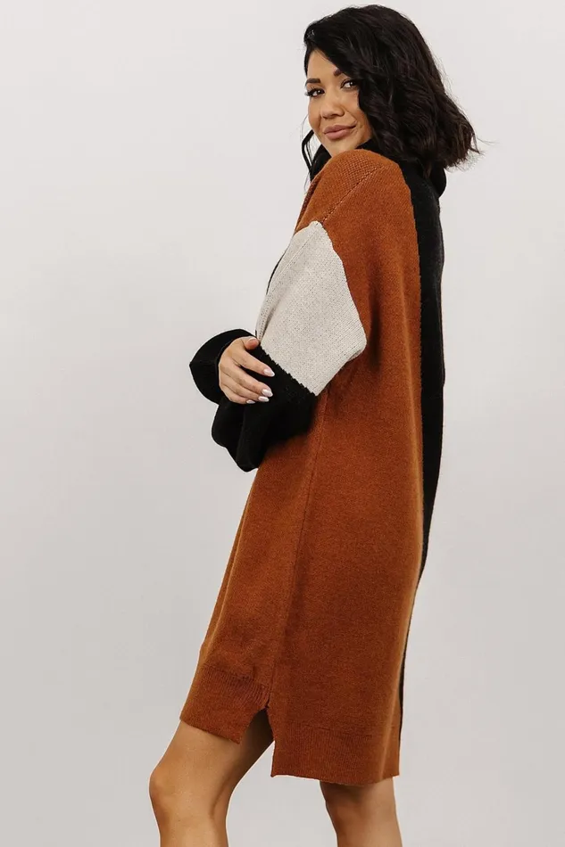 Women Sweaters Baltic Born Diego Sweater Dress Black Multi Women Sweaters Baltic Born Diego Sweater Dress Black Multi