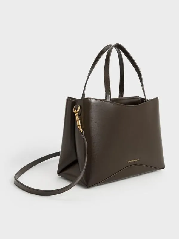 Women Sybill Tote Bag 8211 Dark Moss CHARLES and KEITH Tote Bags