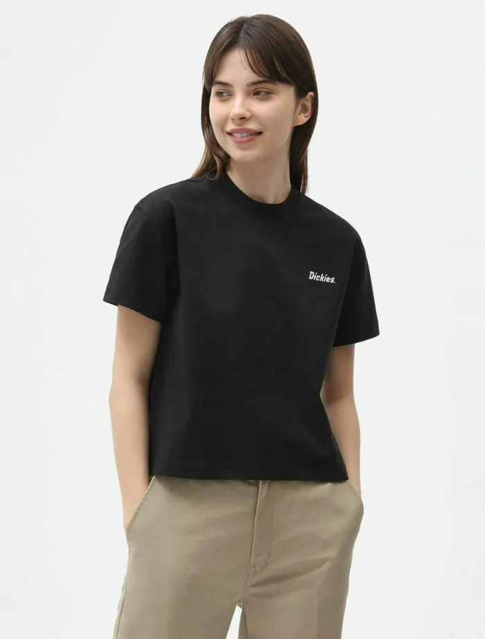 Women TShirts and Tops Dickies Bettles TShirt Black