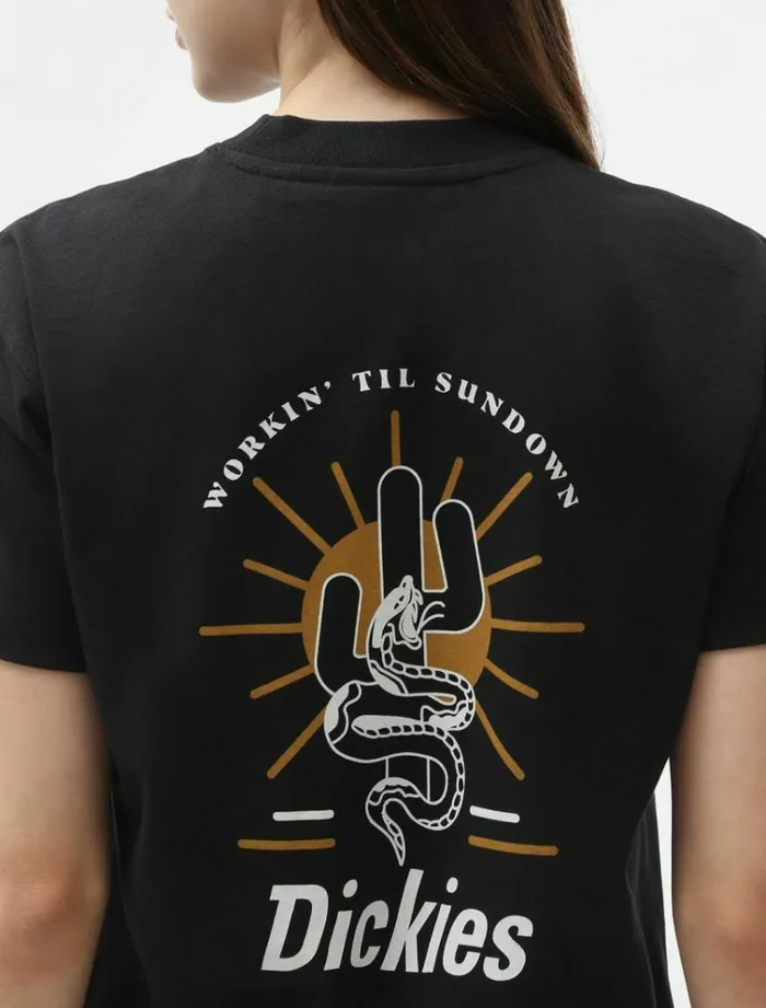 Women TShirts and Tops Dickies Bettles TShirt Black