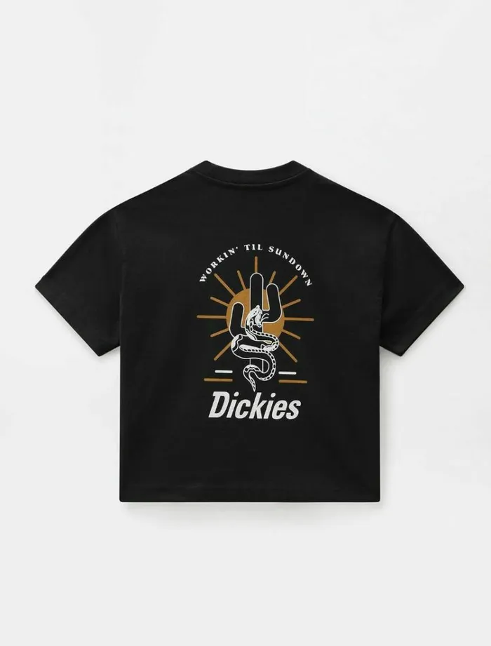 Women TShirts and Tops Dickies Bettles TShirt Black