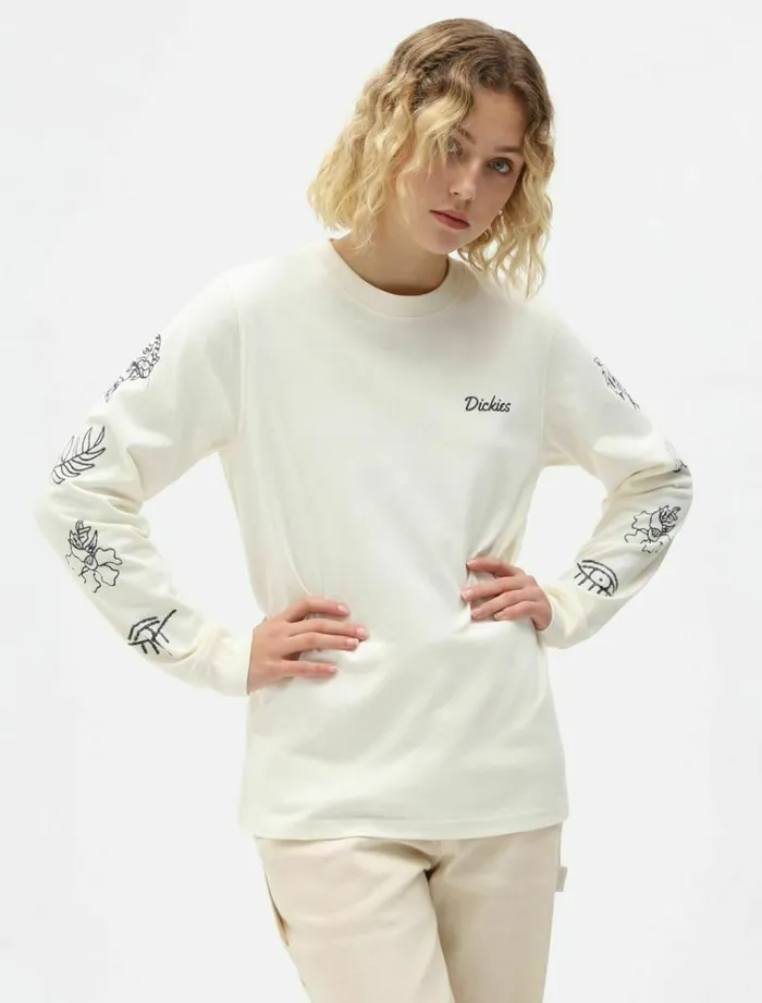 Women TShirts and Tops Dickies Harmony TShirt Ecru