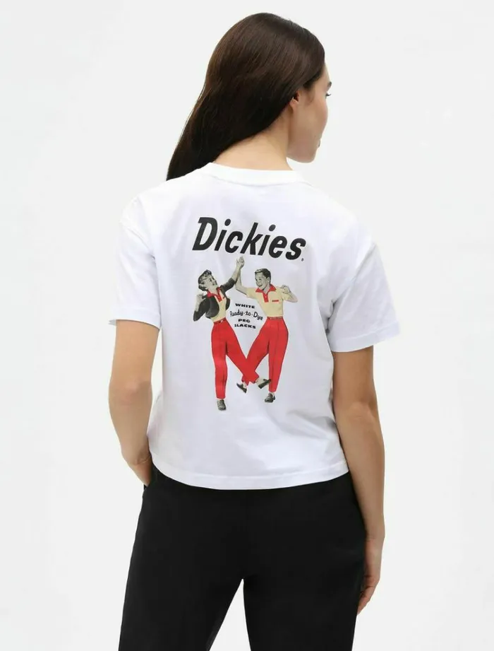Women TShirts and Tops Dickies Kelliher TShirt White
