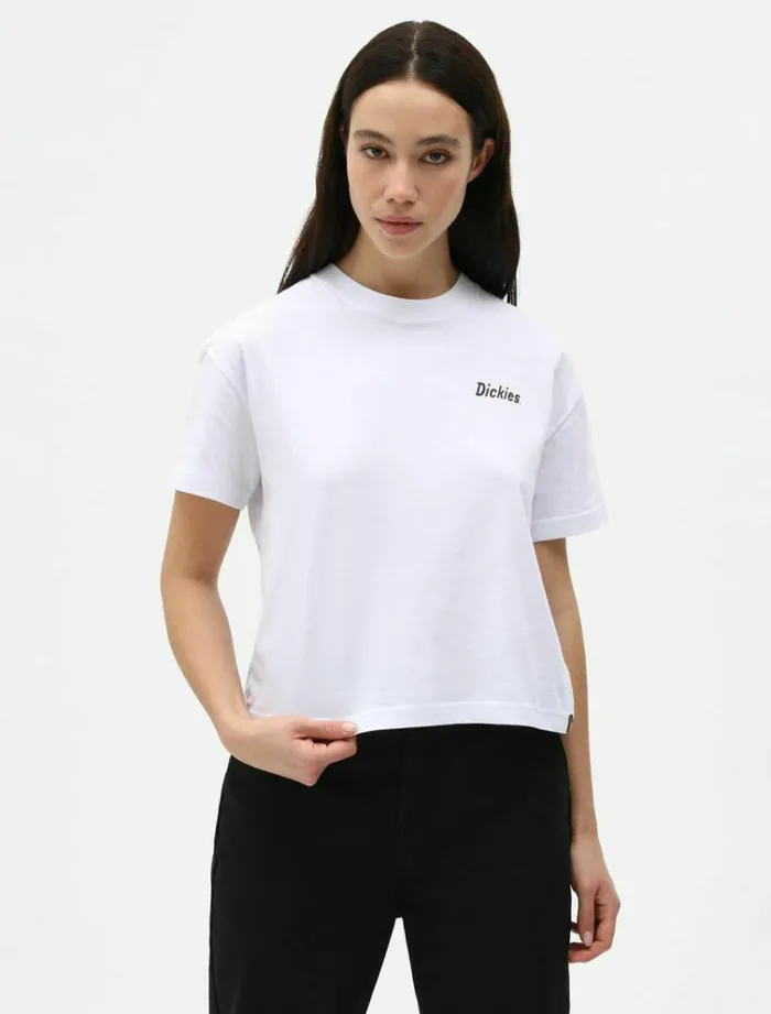 Women TShirts and Tops Dickies Kelliher TShirt White