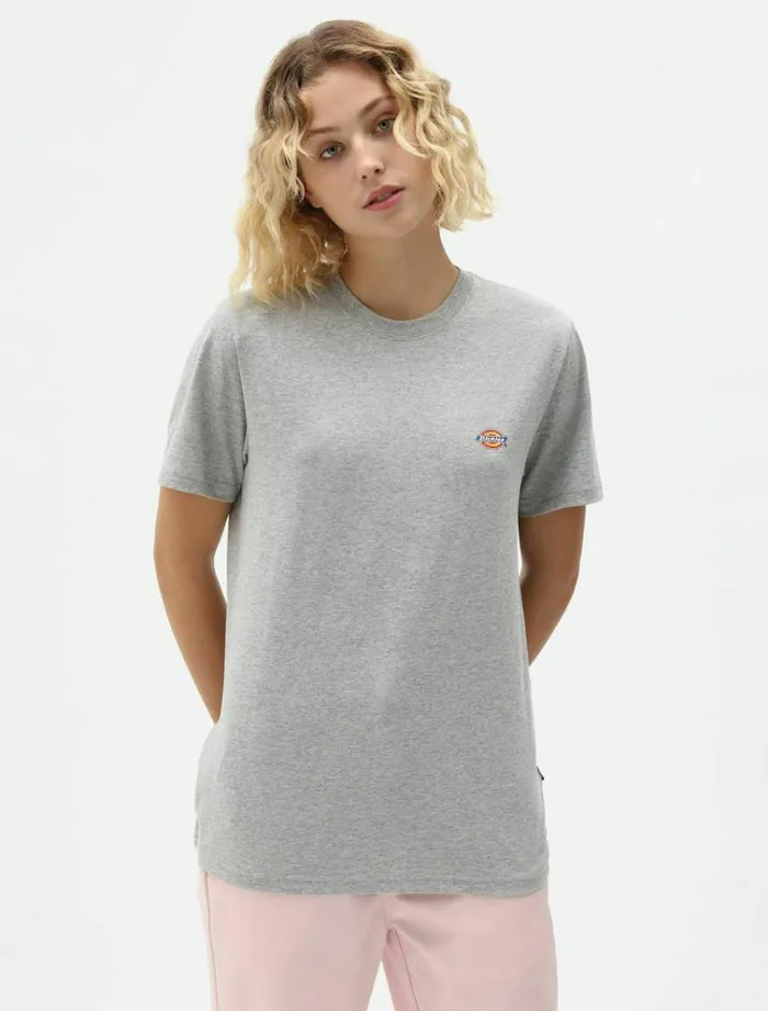 Women TShirts and Tops Dickies Mapleton TShirt Grey Melange