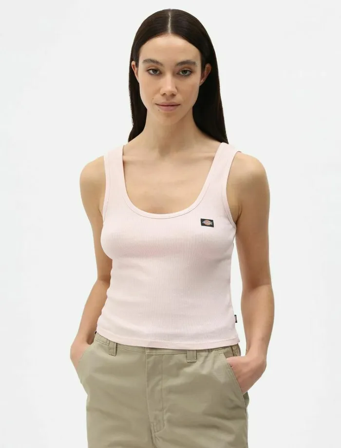 Women TShirts and Tops Dickies Mapleton Tank Top Light Pk