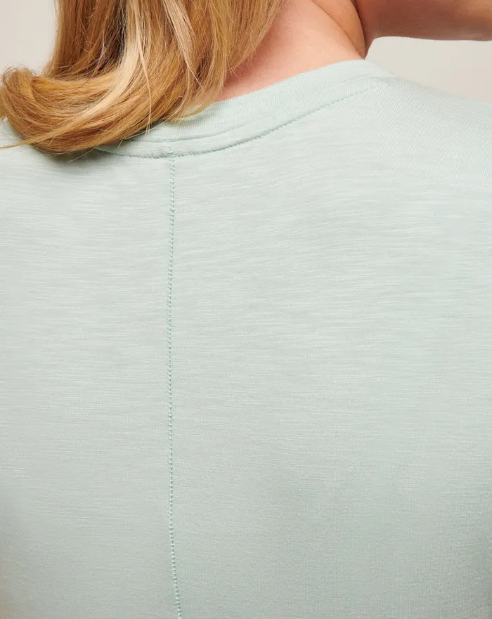 Women Tees TravisMathew CLOUD JERSEY TEE Ether