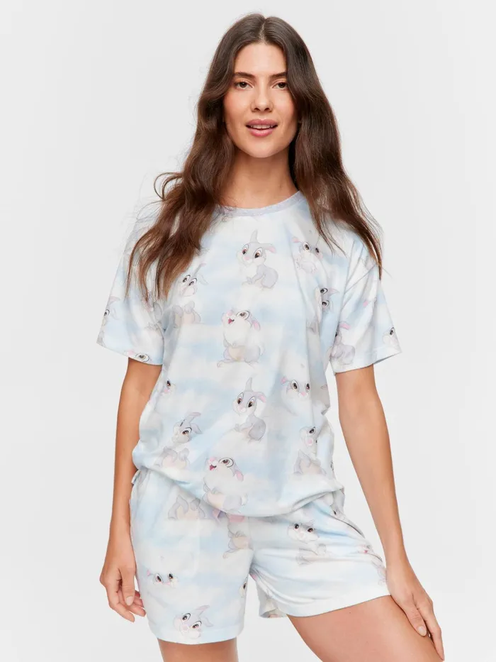 Women Thumper Plush Shortie Pj Set Multi Peter Alexander Sets and Onesies