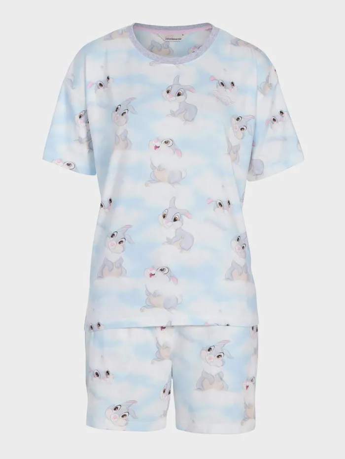 Women Thumper Plush Shortie Pj Set Multi Peter Alexander Sets and Onesies