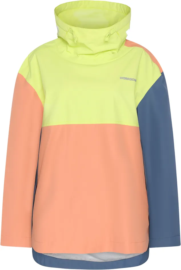 Women Thyra Jacket Truebluegreenpink Didriksons Spring Jackets