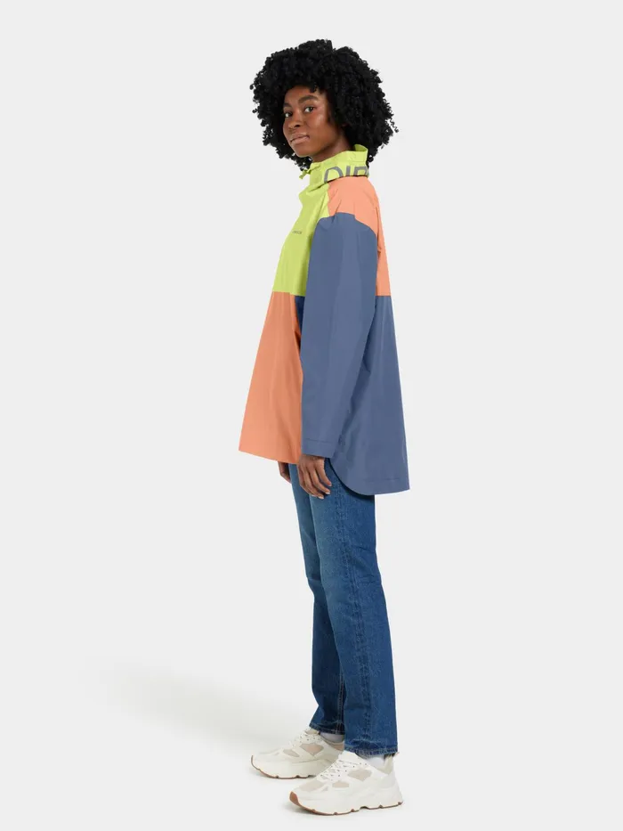 Women Thyra Jacket Truebluegreenpink Didriksons Spring Jackets