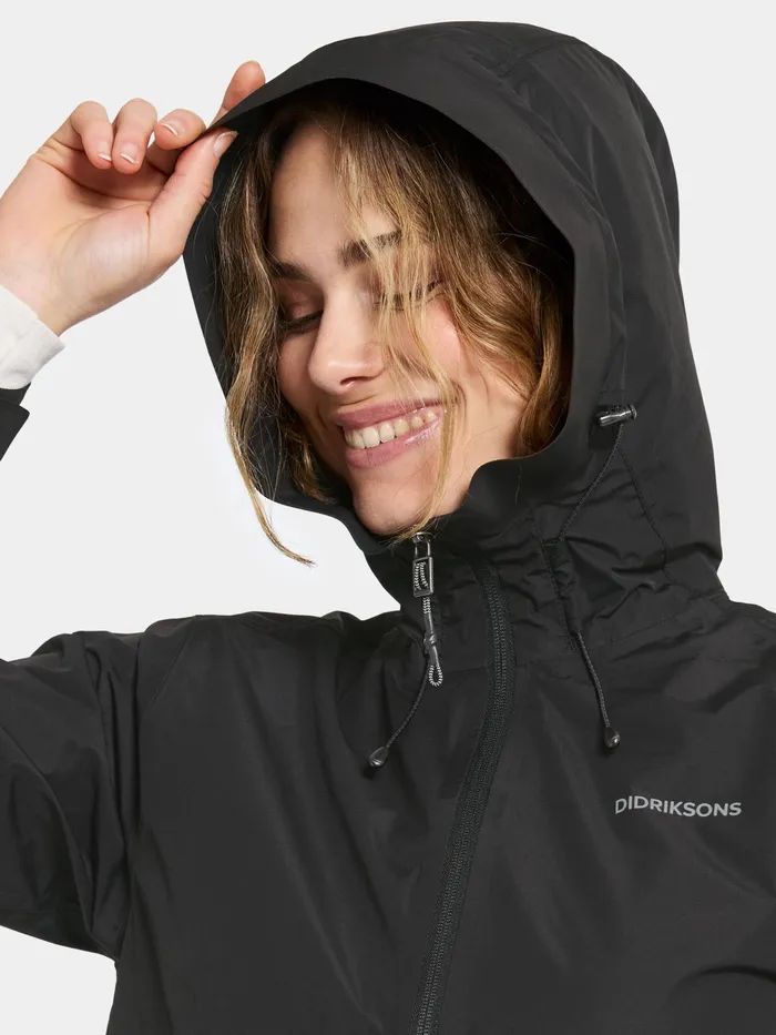 Women Tilde Jacket Black Didriksons Spring Jackets