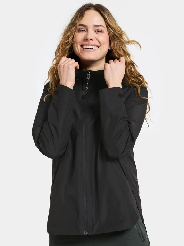 Women Tilde Jacket Black Didriksons Spring Jackets