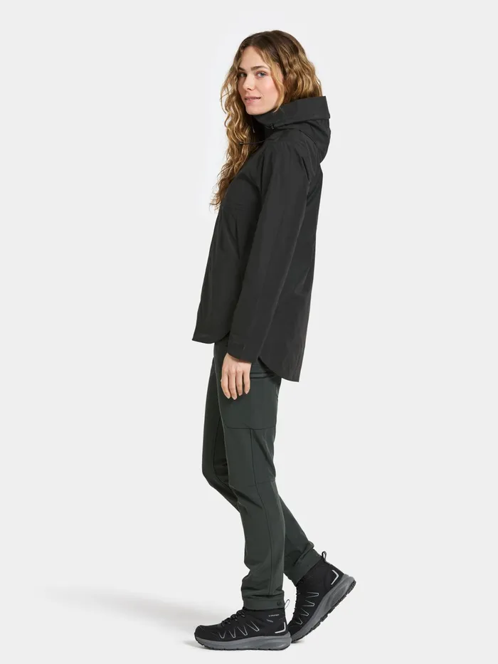 Women Tilde Jacket Black Didriksons Spring Jackets