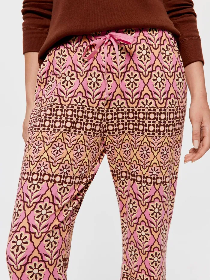 Women Tile Flare Fashion Pj Pant Multi Peter Alexander Pants