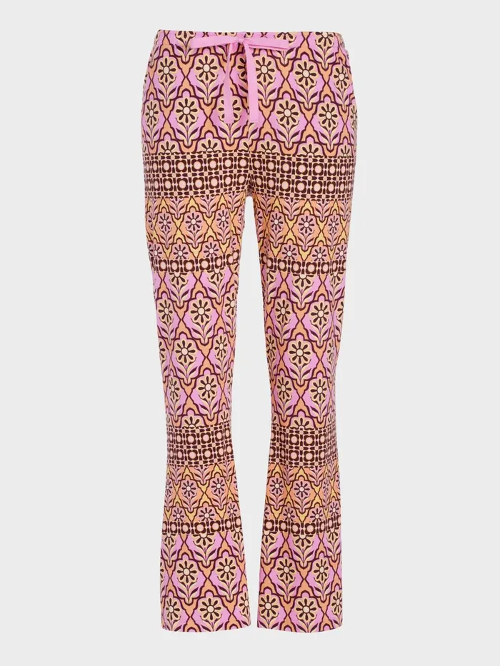 Women Tile Flare Fashion Pj Pant Multi Peter Alexander Pants