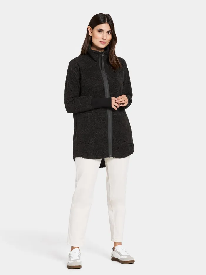 Women Tola FullZip Black Didriksons Spring Jackets