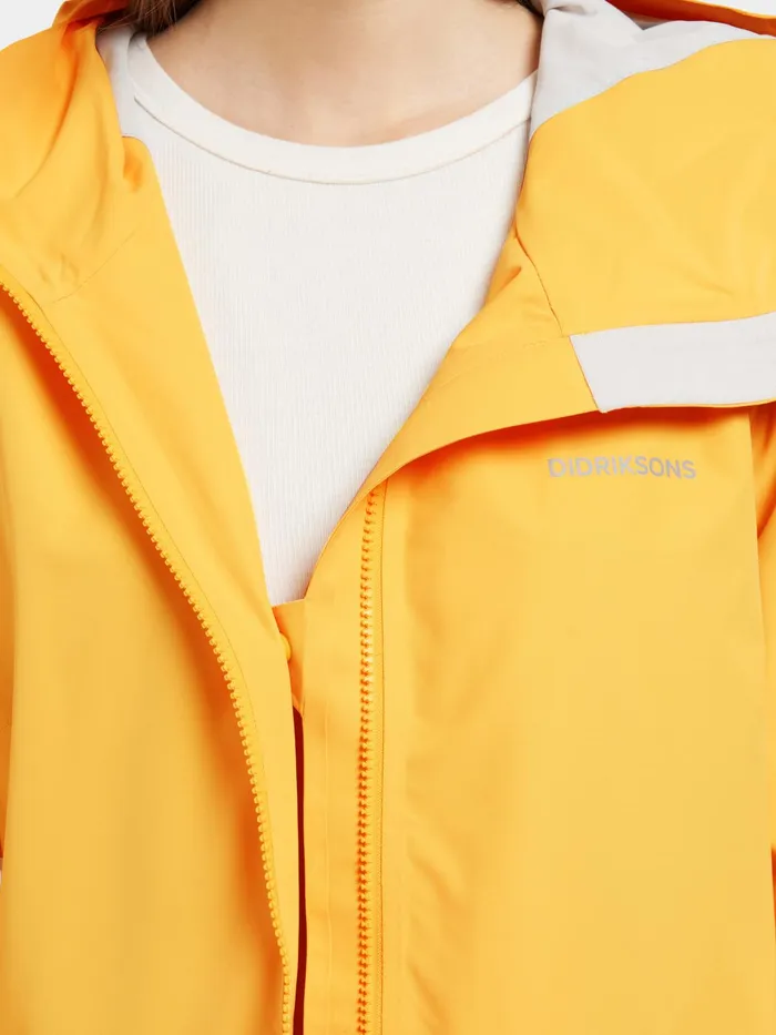 Women Tone Parka Warm Yellow Didriksons Spring Jackets