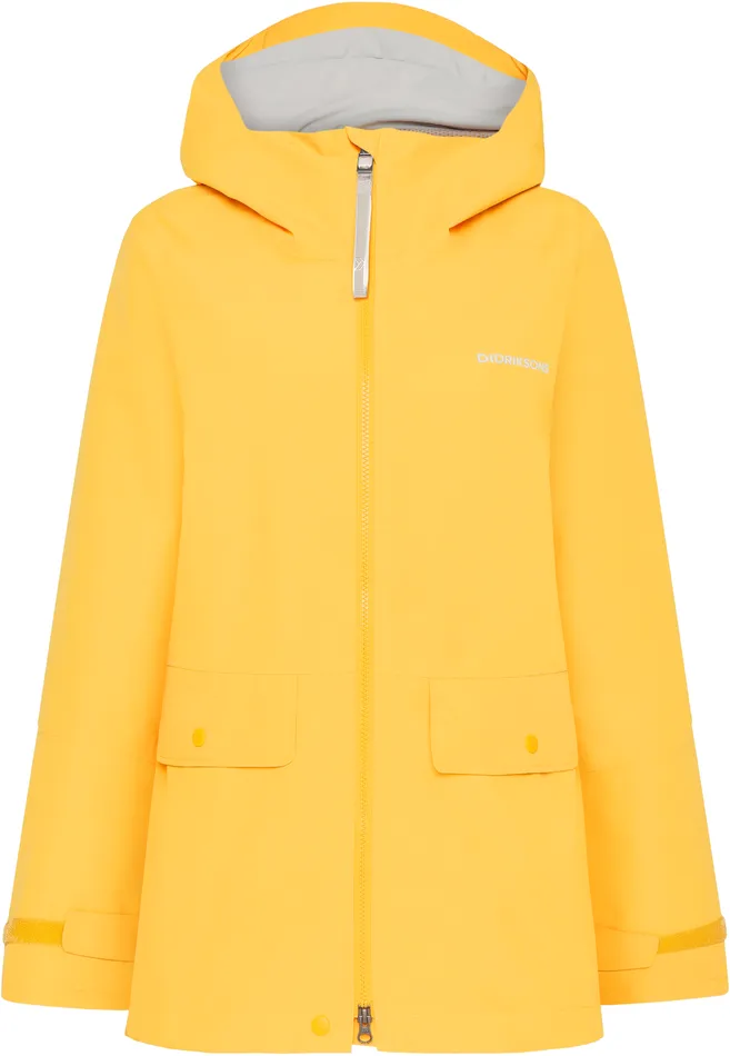 Women Tone Parka Warm Yellow Didriksons Spring Jackets