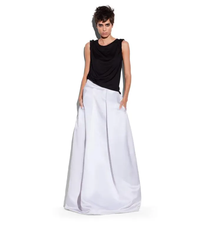Women Tops Tom Ford Silk Jersey TShirt Black
