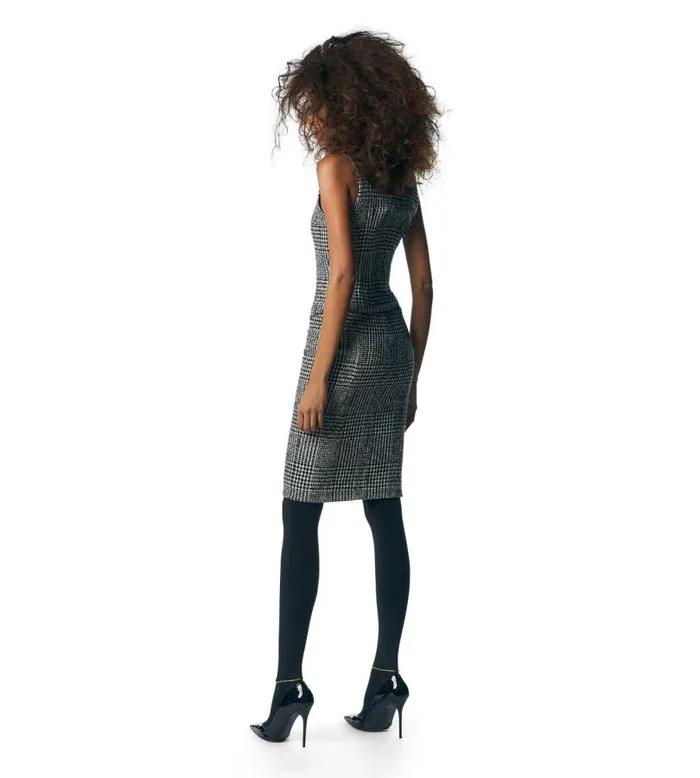 Women Tops Tom Ford Wool Zipped Corset Top Chalk and Black