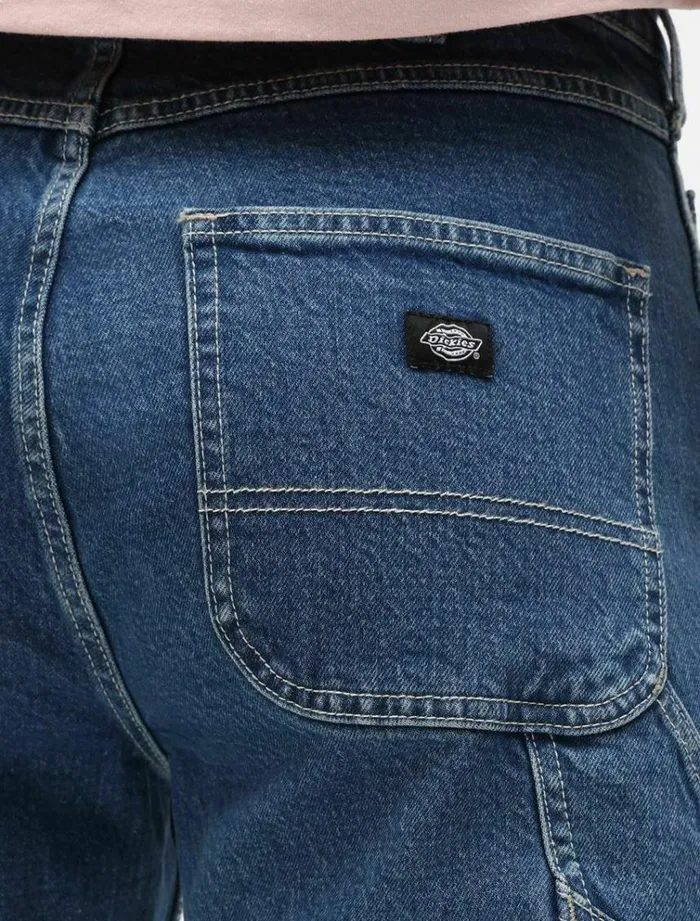 Women Trousers Dickies Ellendale Denim Pant Classic Blue