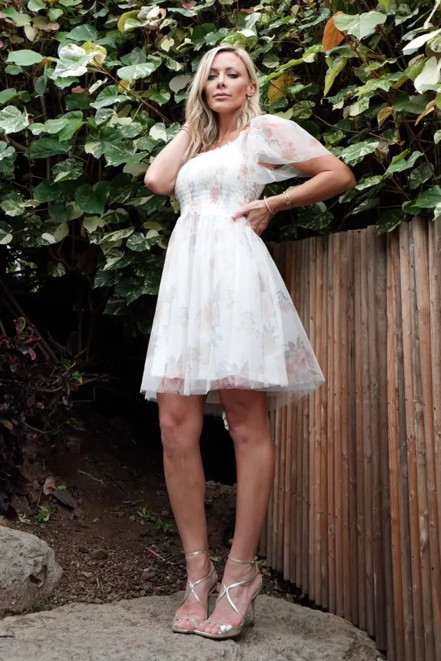 Women Tulle Styles Baltic Born Tivoli Tulle Short Dress White Multi Women Tulle Styles Baltic Born Tivoli Tulle Short Dress White Multi