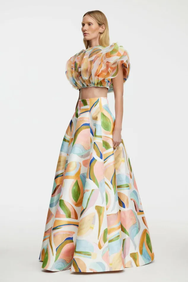 Women WARBURTON MAXI SKIRT Cubist Canyon Acler Skirts