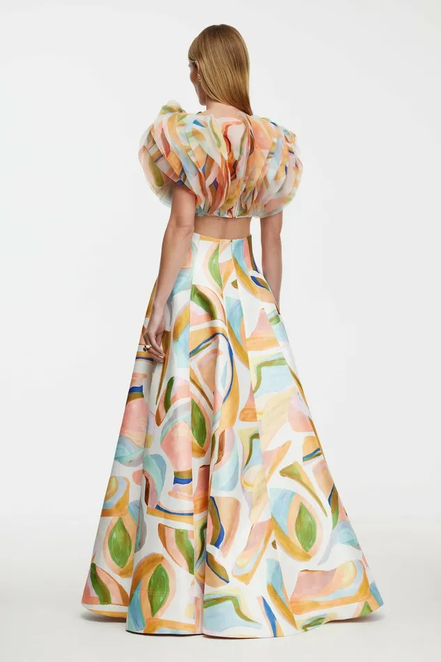 Women WARBURTON MAXI SKIRT Cubist Canyon Acler Skirts
