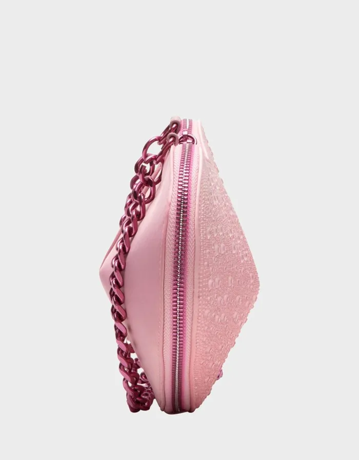 Women WATER DROPLET HEART CROSSBODY BLUSH Betsey Johnson Women WATER DROPLET HEART CROSSBODY BLUSH Betsey Johnson