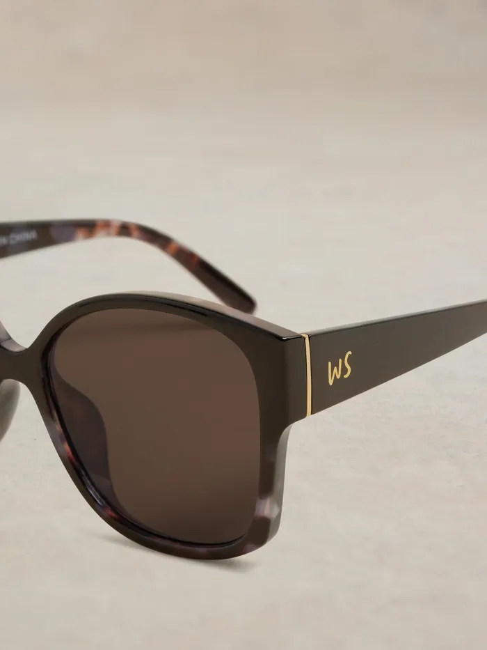 Women White Stuff Accessories Dee Angled Cateye Sunglasses Women White Stuff Accessories Dee Angled Cateye Sunglasses
