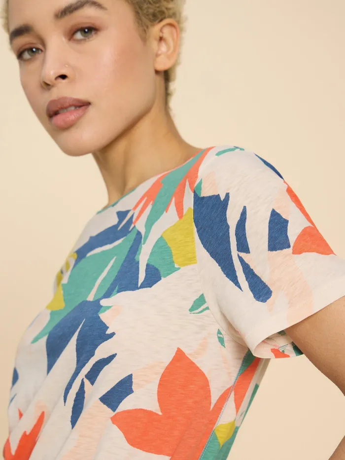 Women White Stuff Clothing ABBIE PRINT TEE