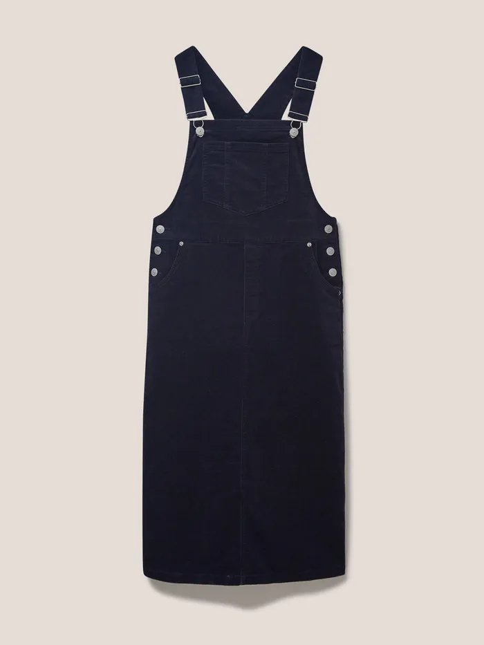 Women White Stuff Clothing Emmie Organic Cord Midi Pinafore Women White Stuff Clothing Emmie Organic Cord Midi Pinafore