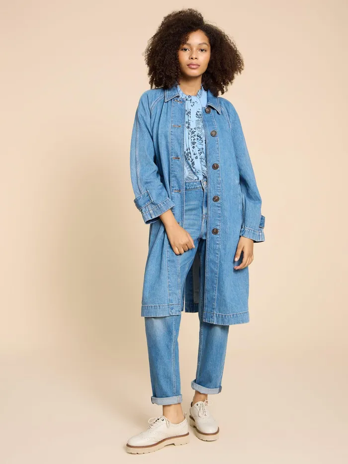 Women White Stuff Clothing Oakleigh Denim Coat