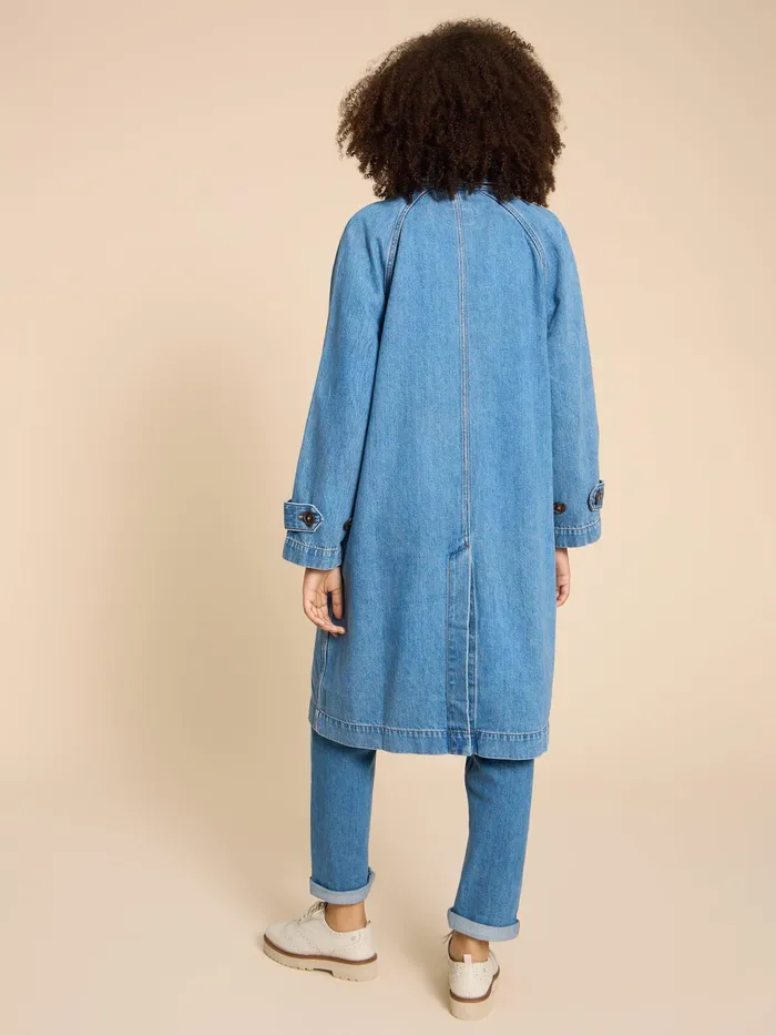 Women White Stuff Clothing Oakleigh Denim Coat Women White Stuff Clothing Oakleigh Denim Coat