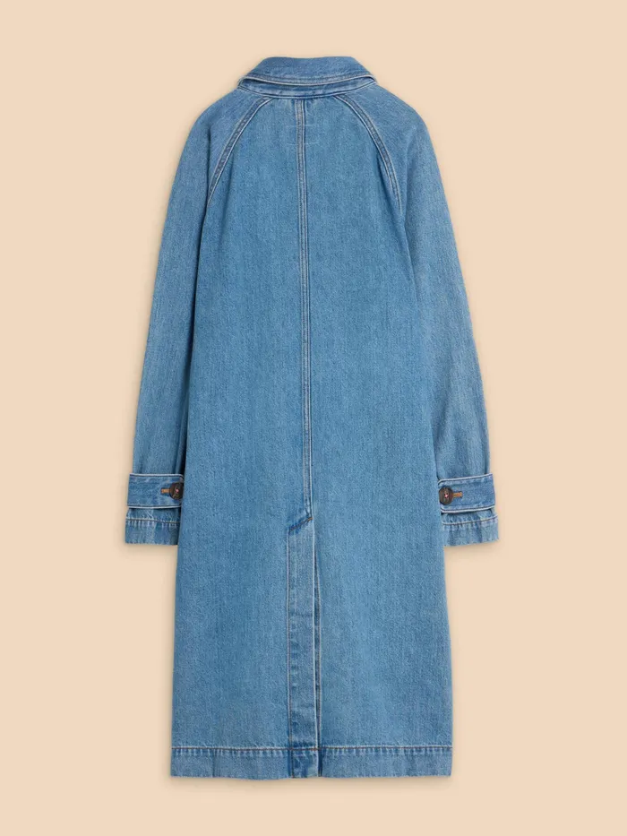 Women White Stuff Clothing Oakleigh Denim Coat Women White Stuff Clothing Oakleigh Denim Coat