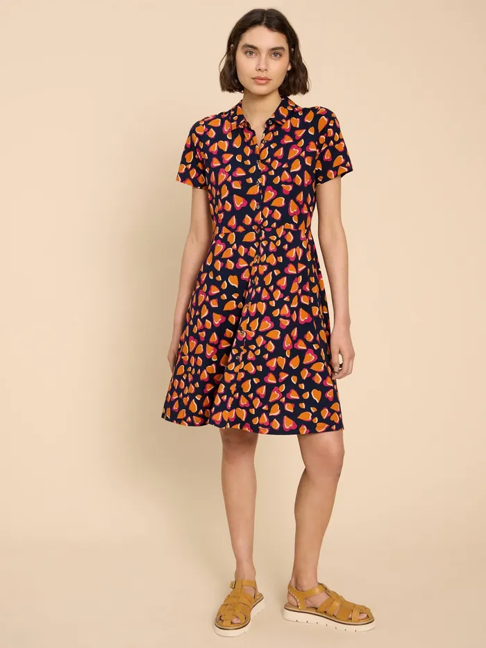 Women White Stuff Clothing Ria Jersey Shirt Dress