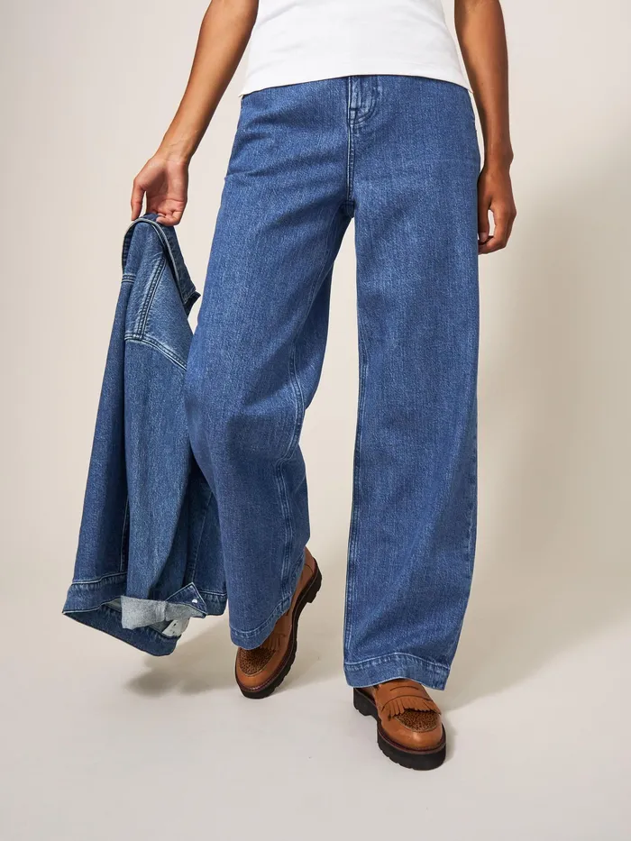 Women White Stuff Clothing Sadie Wide Leg Jean